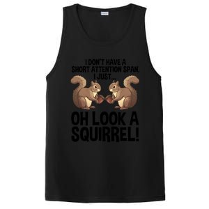 Funny Adhd Squirrel Design Chipmunk Pet Lovers Gift PosiCharge Competitor Tank