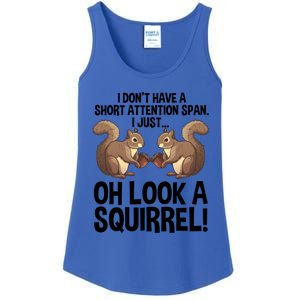 Funny Adhd Squirrel Design Chipmunk Pet Lovers Gift Ladies Essential Tank