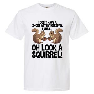 Funny Adhd Squirrel Design Chipmunk Pet Lovers Gift Garment-Dyed Heavyweight T-Shirt