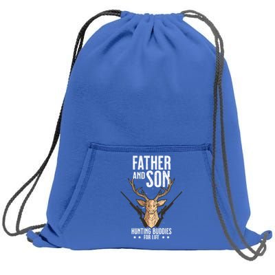 Father And Son Hunting Buddies For Life Gift Sweatshirt Cinch Pack Bag