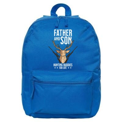 Father And Son Hunting Buddies For Life Gift 16 in Basic Backpack