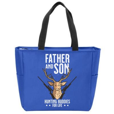 Father And Son Hunting Buddies For Life Gift Zip Tote Bag