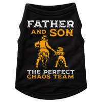Father And Son Team Fathers Day Doggie Tank