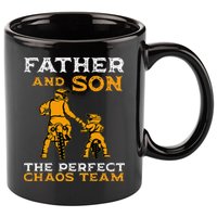 Father And Son Team Fathers Day 11oz C Handle Ceramic Mug