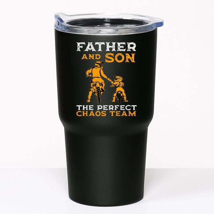 Father And Son Team Fathers Day Tumbler