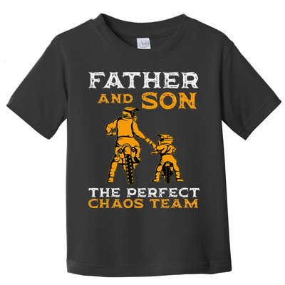 Father And Son Team Fathers Day Toddler T-Shirt