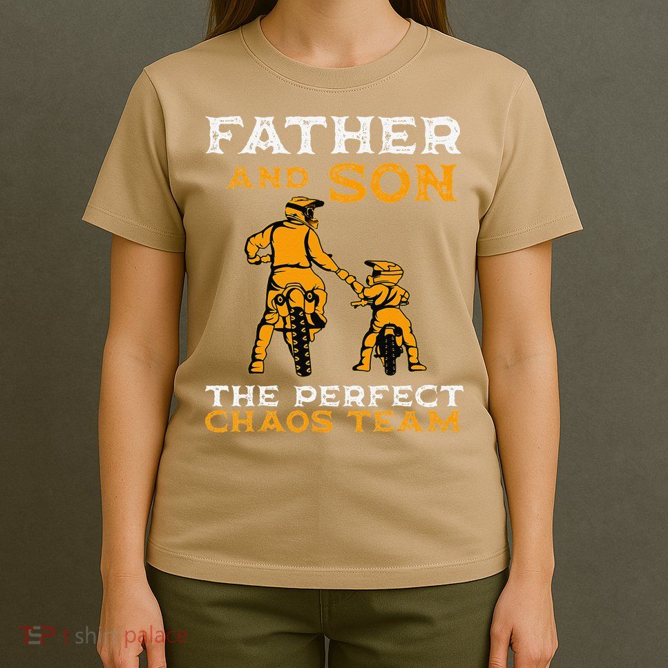 Father And Son Team Fathers Day T-Shirt