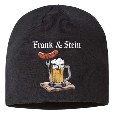 Frank And Stein German Beer Drinking Oktoberfest Sustainable Beanie