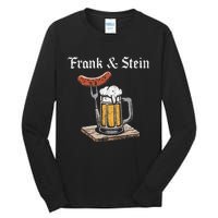 Frank And Stein German Beer Drinking Oktoberfest Tall Long Sleeve T-Shirt