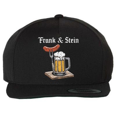 Frank And Stein German Beer Drinking Oktoberfest Wool Snapback Cap