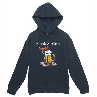 Frank And Stein German Beer Drinking Oktoberfest Urban Pullover Hoodie