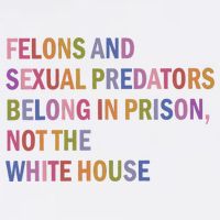 Felons And Sexual Predators Belong In Prison Not The White House Sustainable Bucket Hat