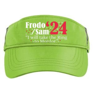 Frodo And Sam 2024 I Will Take The Ring To Mordor 2024 Adult Drive Performance Visor