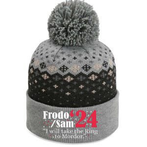 Frodo And Sam 2024 I Will Take The Ring To Mordor 2024 The Baniff Cuffed Pom Beanie