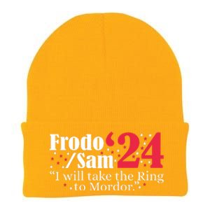 Frodo And Sam 2024 I Will Take The Ring To Mordor 2024 Knit Cap Winter Beanie