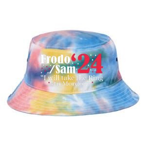 Frodo And Sam 2024 I Will Take The Ring To Mordor 2024 Tie Dye Newport Bucket Hat