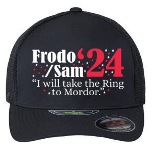 Frodo And Sam 2024 I Will Take The Ring To Mordor 2024 Flexfit Unipanel Trucker Cap