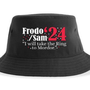 Frodo And Sam 2024 I Will Take The Ring To Mordor 2024 Sustainable Bucket Hat