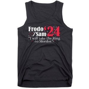 Frodo And Sam 2024 I Will Take The Ring To Mordor 2024 Tank Top