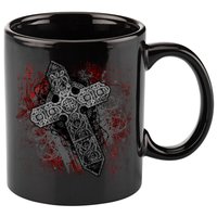 Fashion Cross 11oz C Handle Ceramic Mug