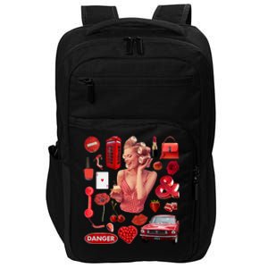 Fashion Red Girl Impact Tech Backpack