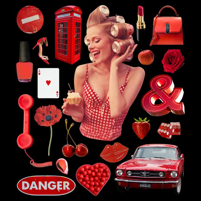 Fashion Red Girl Impact Tech Backpack