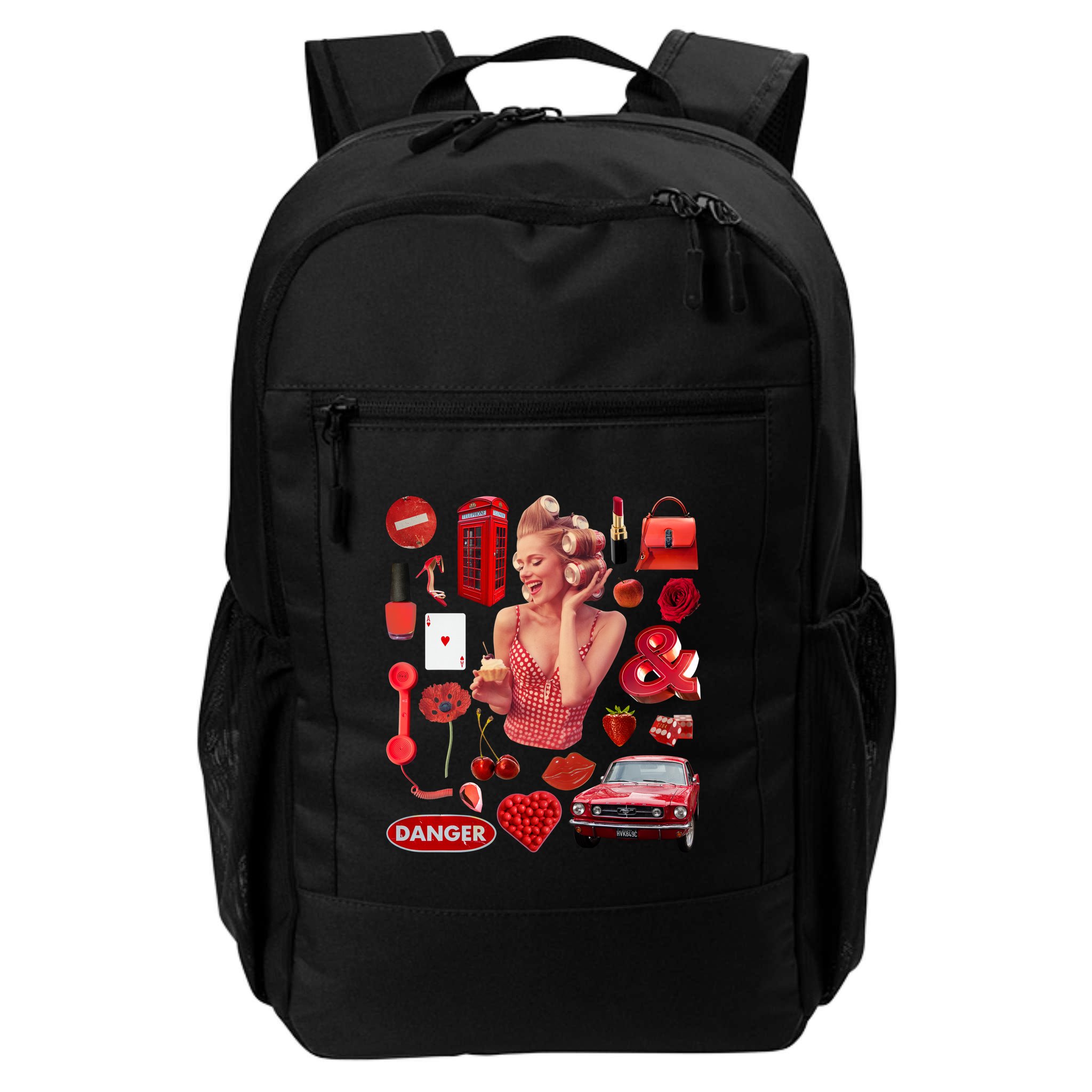 Fashion Red Girl Backpack