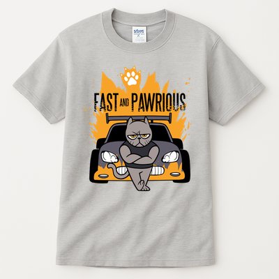 Fast And Pawrious Tall T-Shirt