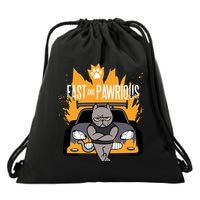 Fast And Pawrious Drawstring Bag