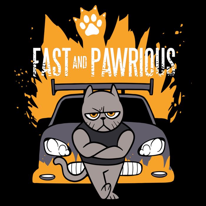 Fast And Pawrious 16 in Basic Backpack