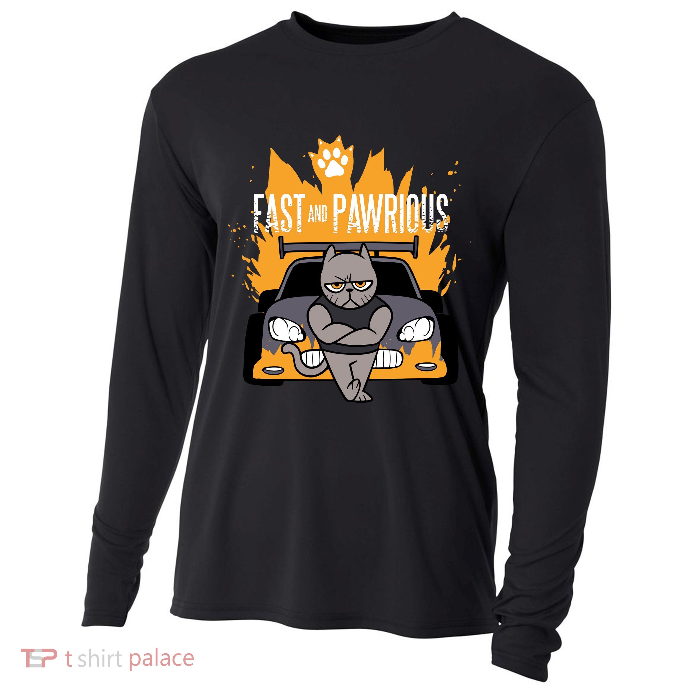 Fast And Pawrious Cooling Performance Long Sleeve Crew