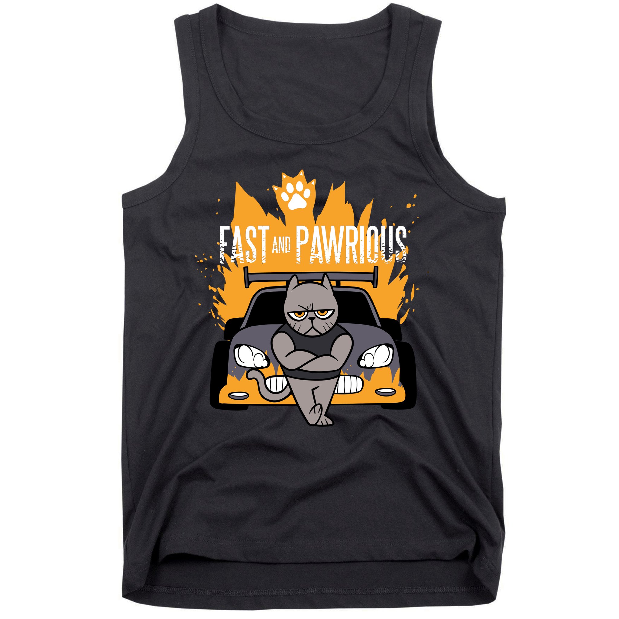 Fast And Pawrious Tank Top
