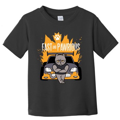 Fast And Pawrious Toddler T-Shirt
