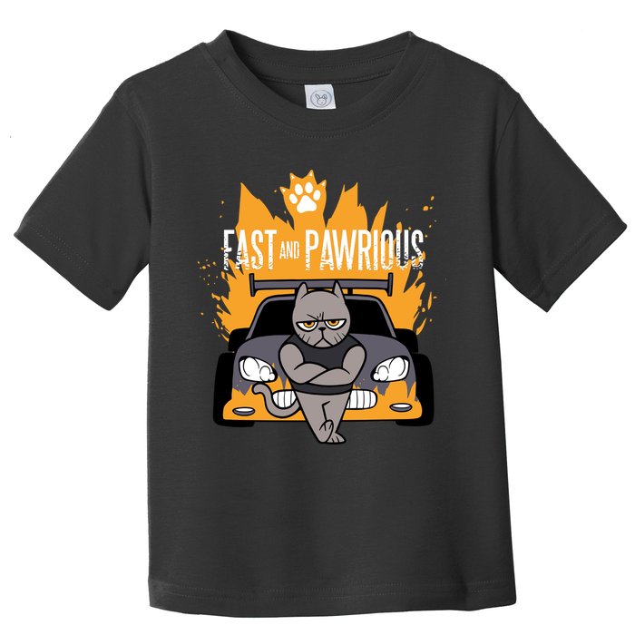 Fast And Pawrious Toddler T-Shirt