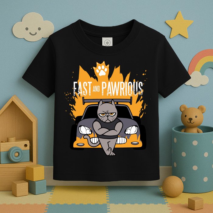 Fast And Pawrious Toddler T-Shirt