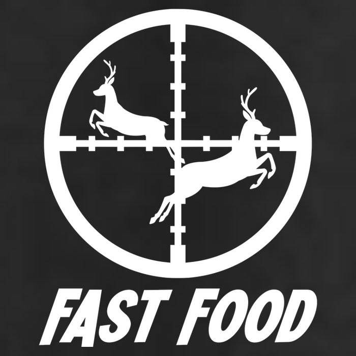 Fast Food Hunting Deer Adult Drive Performance Visor