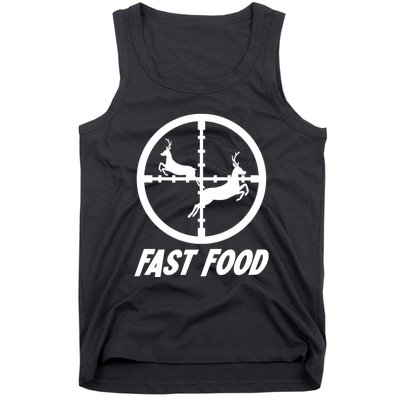 Fast Food Hunting Deer Tank Top