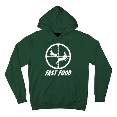 Fast Food Hunting Deer Hoodie