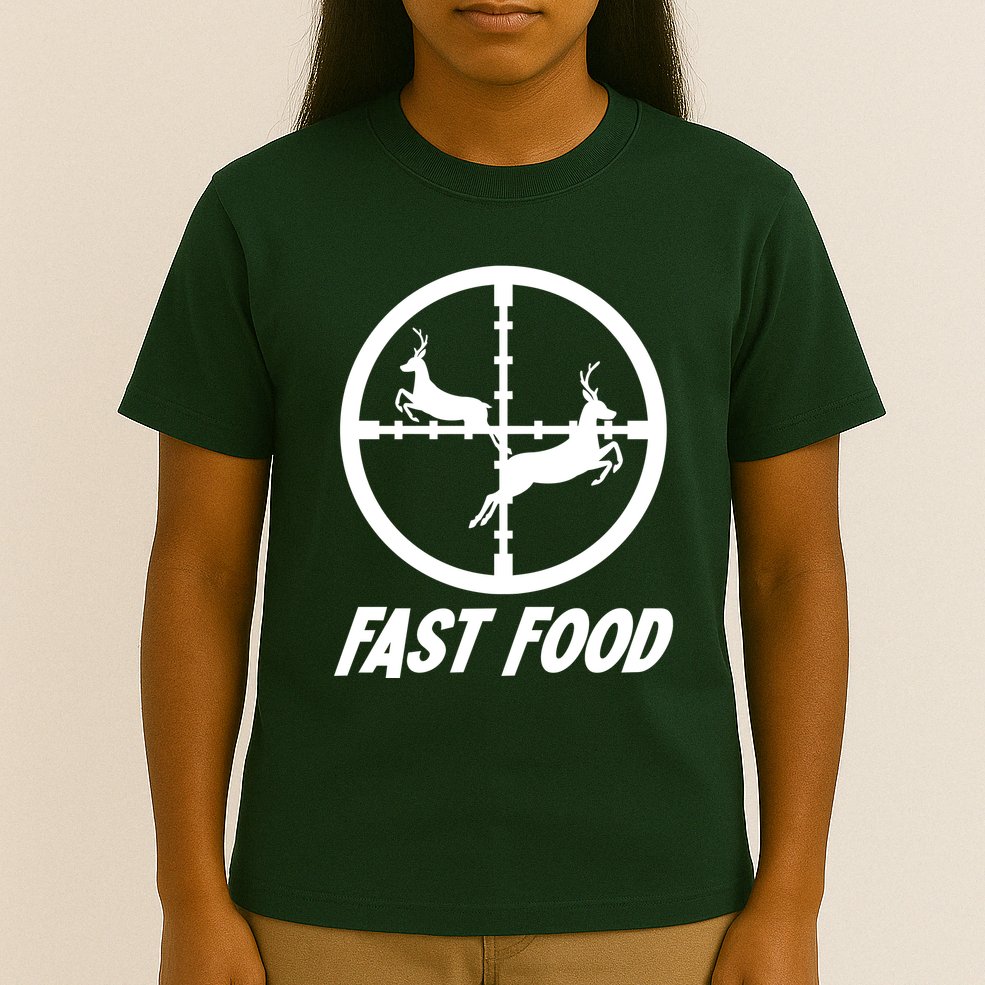 Fast Food Hunting Deer T-Shirt