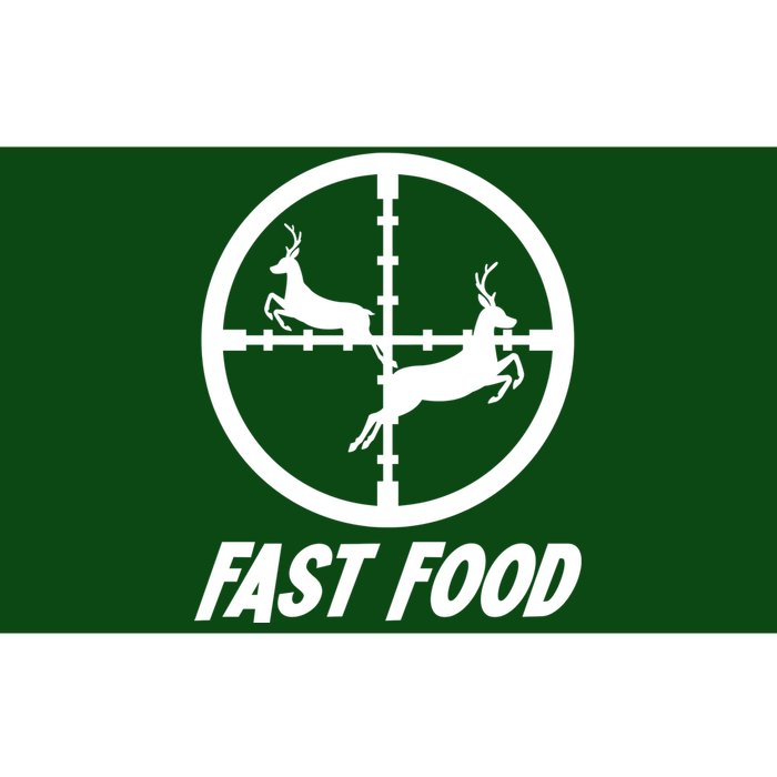 Fast Food Hunting Deer Bumper Sticker