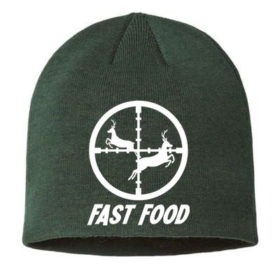 Fast Food Hunting Deer Sustainable Beanie