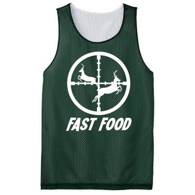 Fast Food Hunting Deer Mesh Reversible Basketball Jersey Tank