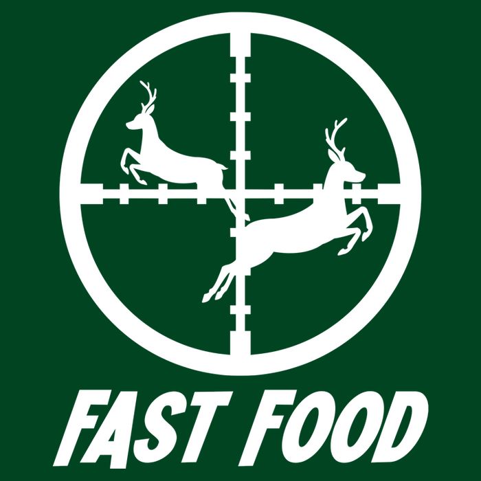Fast Food Hunting Deer Premium T-Shirt