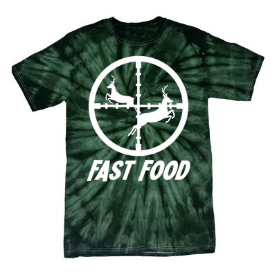 Fast Food Hunting Deer Tie-Dye T-Shirt