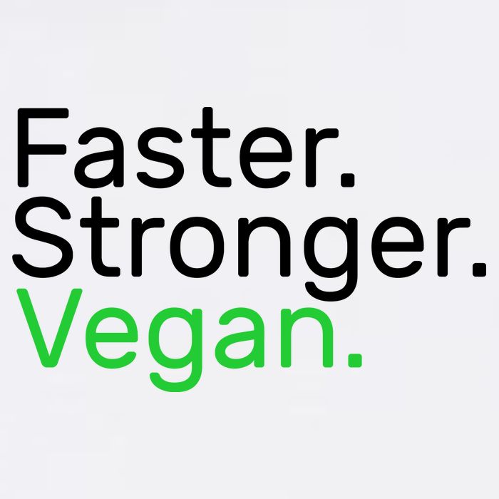 Faster Stronger Vegan Garment-Dyed Sweatshirt