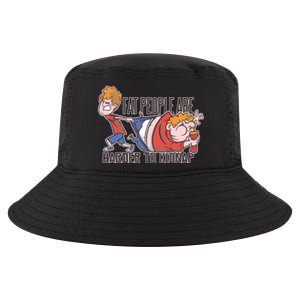 Fat People Are Harder To Kidnap Cool Comfort Performance Bucket Hat