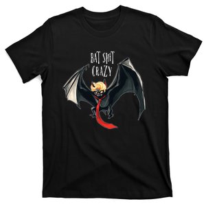 Funny Anti Trump Halloween Bat Crazy T-Shirt