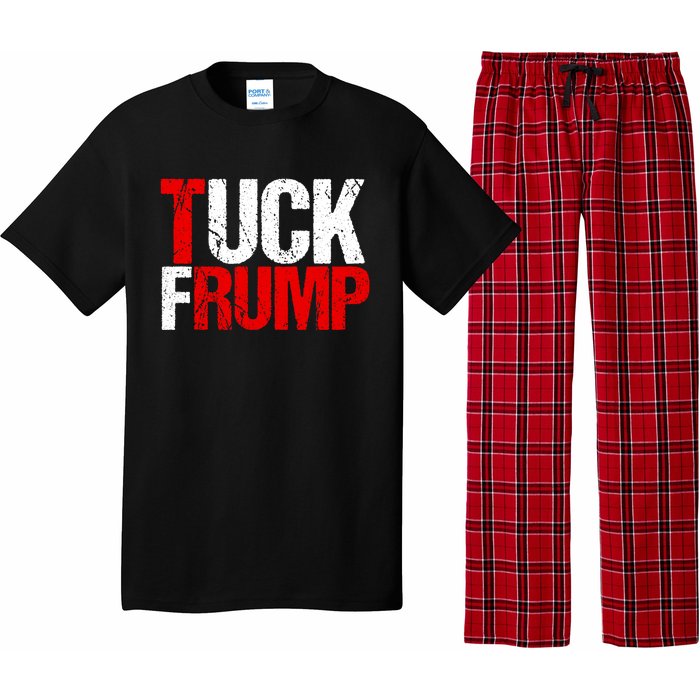 Funny Anti Trump Tuck Frump Cool Resist Political Humor Pajama Set