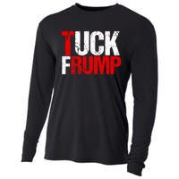 Funny Anti Trump Tuck Frump Cool Resist Political Humor Cooling Performance Long Sleeve Crew