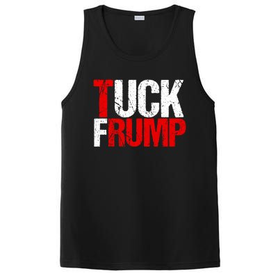 Funny Anti Trump Tuck Frump Cool Resist Political Humor PosiCharge Competitor Tank